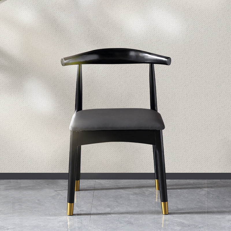 Scandinavian Indoor Side Chair Open Back Upholstered Wood Dining Room Chair Clearhalo ' kitchen&dining_furn' 'Dining Chairs' 'Dining Tables & Seating' 'dining_chair' 'furn' 'furn_dining_chair' 'Furniture' 'furniture_dining_chair' 'Kitchen & Dining Furniture' 'kitchen' 4040691