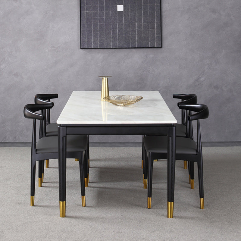 Scandinavian Indoor Side Chair Open Back Upholstered Wood Dining Room Chair Clearhalo ' kitchen&dining_furn' 'Dining Chairs' 'Dining Tables & Seating' 'dining_chair' 'furn' 'furn_dining_chair' 'Furniture' 'furniture_dining_chair' 'Kitchen & Dining Furniture' 'kitchen' 4040696