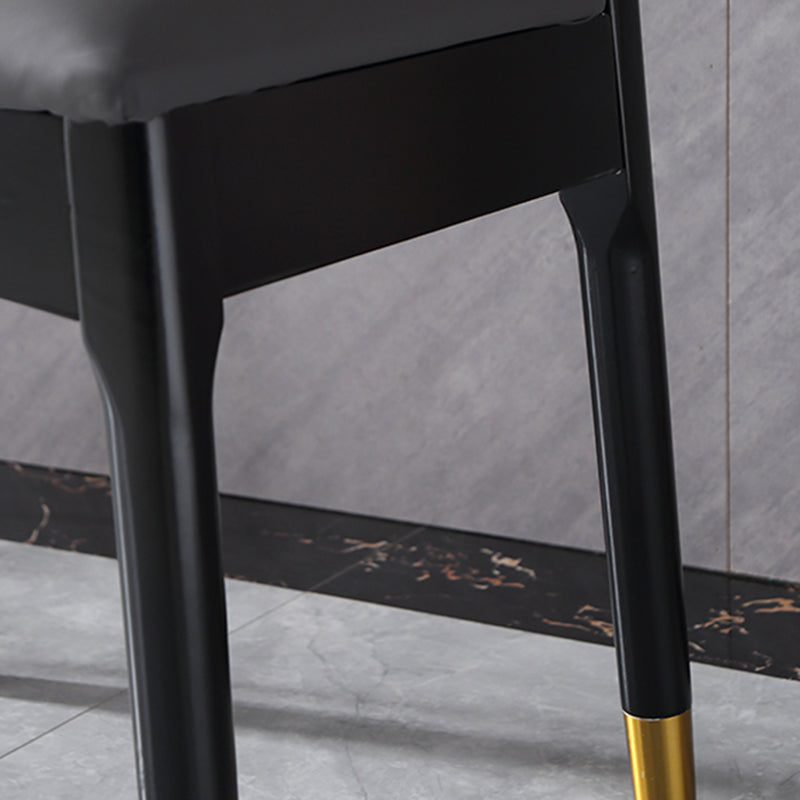 Scandinavian Indoor Side Chair Open Back Upholstered Wood Dining Room Chair Clearhalo ' kitchen&dining_furn' 'Dining Chairs' 'Dining Tables & Seating' 'dining_chair' 'furn' 'furn_dining_chair' 'Furniture' 'furniture_dining_chair' 'Kitchen & Dining Furniture' 'kitchen' 4040705