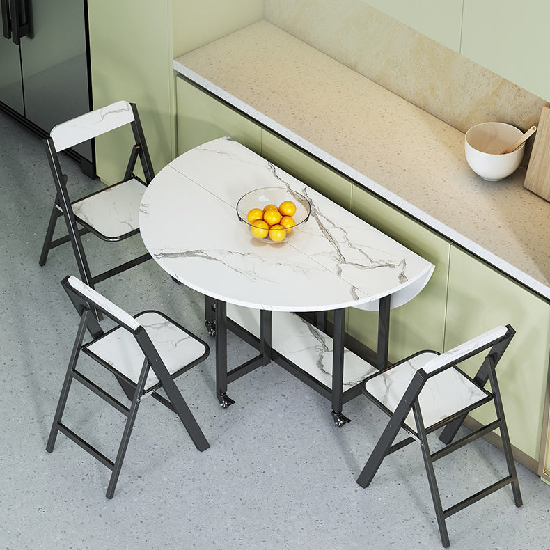 Midcentury Style Round Furniture Solid Wood Dining Table for Dining Room Clearhalo ' dining_table' 'Dining Tables & Seating' 'Dining Tables' 'furn' 'furn_dining_table' 'Furniture' 'furniture_dining_table' 'Kitchen & Dining Furniture' 'kitchen&dining_furn' 'kitchen' 'kitchen_dining_table' 4050700