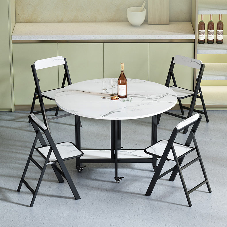 Midcentury Style Round Furniture Solid Wood Dining Table for Dining Room Clearhalo ' dining_table' 'Dining Tables & Seating' 'Dining Tables' 'furn' 'furn_dining_table' 'Furniture' 'furniture_dining_table' 'Kitchen & Dining Furniture' 'kitchen&dining_furn' 'kitchen' 'kitchen_dining_table' 4050701