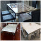 Rectangle Mid-Century Dining Table Four-Color Fixed Table for Dining Room Clearhalo ' dining_table' 'Dining Tables & Seating' 'Dining Tables' 'furn' 'furn_dining_table' 'Furniture' 'furniture_dining_table' 'Kitchen & Dining Furniture' 'kitchen&dining_furn' 'kitchen' 'kitchen_dining_table' 4050725