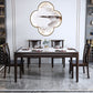 Rectangle Wood Color Dining Table Sintered Stone Table Mid-Century with 4 Legs Clearhalo ' dining_table' 'Dining Tables & Seating' 'Dining Tables' 'furn' 'furn_dining_table' 'Furniture' 'furniture_dining_table' 'Kitchen & Dining Furniture' 'kitchen&dining_furn' 'kitchen' 'kitchen_dining_table' 4050740