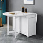 Contemporary Style Dining Site Table Drop-Leaf Dining Table for Dining Room Clearhalo ' dining_table' 'Dining Tables & Seating' 'Dining Tables' 'furn' 'furn_dining_table' 'Furniture' 'furniture_dining_table' 'Kitchen & Dining Furniture' 'kitchen&dining_furn' 'kitchen' 'kitchen_dining_table' 4050751
