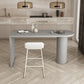 Free Form Solid Wood Four-Color Dining Table Simplicity Double Pedestal Table for Dining Room Clearhalo ' dining_table' 'Dining Tables & Seating' 'Dining Tables' 'furn' 'furn_dining_table' 'Furniture' 'furniture_dining_table' 'Kitchen & Dining Furniture' 'kitchen&dining_furn' 'kitchen' 'kitchen_dining_table' 4050765