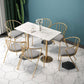 Traditional Luxury Home Furniture Stone Dining Table for Dining Room Home Clearhalo ' dining_table' 'Dining Tables & Seating' 'Dining Tables' 'furn' 'furn_dining_table' 'Furniture' 'furniture_dining_table' 'Kitchen & Dining Furniture' 'kitchen&dining_furn' 'kitchen' 'kitchen_dining_table' 4050825
