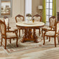 Solid Wood Victorian Round Dining Table Dining Table with Pedestal Base Clearhalo ' dining_table' 'Dining Tables & Seating' 'Dining Tables' 'furn' 'furn_dining_table' 'Furniture' 'furniture_dining_table' 'Kitchen & Dining Furniture' 'kitchen&dining_furn' 'kitchen' 'kitchen_dining_table' 4050837