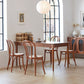Mid-Century Brown Solid Wood Dining Table Rectangle Standard Dining Table for Kitchen Clearhalo ' dining_table' 'Dining Tables & Seating' 'Dining Tables' 'furn' 'furn_dining_table' 'Furniture' 'furniture_dining_table' 'Kitchen & Dining Furniture' 'kitchen&dining_furn' 'kitchen' 'kitchen_dining_table' 4050889