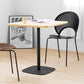 Metal Industrial Square Dining Table Solid Wood Top Table with Pedestal Base Clearhalo ' dining_table' 'Dining Tables & Seating' 'Dining Tables' 'furn' 'furn_dining_table' 'Furniture' 'furniture_dining_table' 'Kitchen & Dining Furniture' 'kitchen&dining_furn' 'kitchen' 'kitchen_dining_table' 4050910