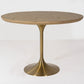 Metal Contemporary Round Dining Table Solid Wood Table for Dining Room Natural Without Chairs Clearhalo ' dining_table' 'Dining Tables & Seating' 'Dining Tables' 'furn' 'furn_dining_table' 'Furniture' 'furniture_dining_table' 'Kitchen & Dining Furniture' 'kitchen&dining_furn' 'kitchen' 'kitchen_dining_table' 4050920
