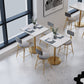 Marble Home Furniture Traditional Luxury Dining Site Table for Dining Room Home Clearhalo ' dining_table' 'Dining Tables & Seating' 'Dining Tables' 'furn' 'furn_dining_table' 'Furniture' 'furniture_dining_table' 'Kitchen & Dining Furniture' 'kitchen&dining_furn' 'kitchen' 'kitchen_dining_table' 4050936