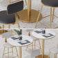 Marble Home Furniture Traditional Luxury Dining Site Table for Dining Room Home Clearhalo ' dining_table' 'Dining Tables & Seating' 'Dining Tables' 'furn' 'furn_dining_table' 'Furniture' 'furniture_dining_table' 'Kitchen & Dining Furniture' 'kitchen&dining_furn' 'kitchen' 'kitchen_dining_table' 4050940