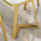 Glam White Top Dining Table Rectangle Standard Dining Table for Kitchen Clearhalo ' dining_table' 'Dining Tables & Seating' 'Dining Tables' 'furn' 'furn_dining_table' 'Furniture' 'furniture_dining_table' 'Kitchen & Dining Furniture' 'kitchen&dining_furn' 'kitchen' 'kitchen_dining_table' 4050966