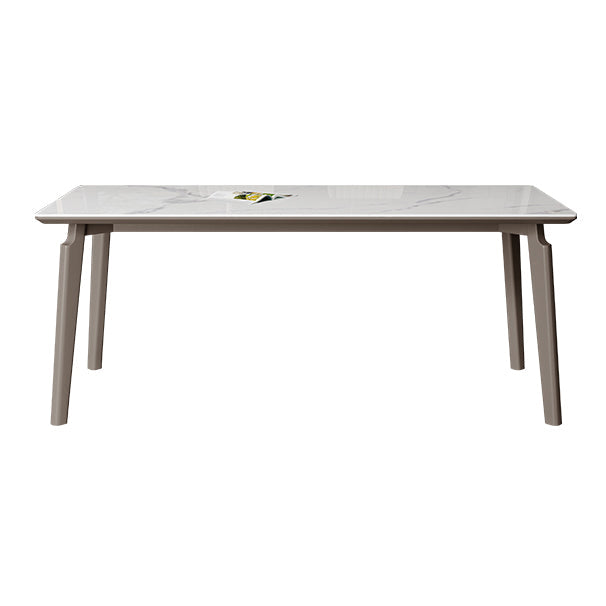 Midcentury Rectangle Dining Site Table Stone Dining Room Home Furniture Without Chairs Clearhalo ' dining_table' 'Dining Tables & Seating' 'Dining Tables' 'furn' 'furn_dining_table' 'Furniture' 'furniture_dining_table' 'Kitchen & Dining Furniture' 'kitchen&dining_furn' 'kitchen' 'kitchen_dining_table' 4051009