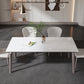 Midcentury Rectangle Dining Site Table Stone Dining Room Home Furniture Clearhalo ' dining_table' 'Dining Tables & Seating' 'Dining Tables' 'furn' 'furn_dining_table' 'Furniture' 'furniture_dining_table' 'Kitchen & Dining Furniture' 'kitchen&dining_furn' 'kitchen' 'kitchen_dining_table' 4051014