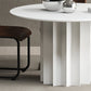 Modern Standard Kitchen Dining Table Wood Round Shape Dining Table with Pedestal Base Clearhalo ' dining_table' 'Dining Tables & Seating' 'Dining Tables' 'furn' 'furn_dining_table' 'Furniture' 'furniture_dining_table' 'Kitchen & Dining Furniture' 'kitchen&dining_furn' 'kitchen' 'kitchen_dining_table' 4051058
