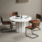 Modern Standard Kitchen Dining Table Wood Round Shape Dining Table with Pedestal Base Clearhalo ' dining_table' 'Dining Tables & Seating' 'Dining Tables' 'furn' 'furn_dining_table' 'Furniture' 'furniture_dining_table' 'Kitchen & Dining Furniture' 'kitchen&dining_furn' 'kitchen' 'kitchen_dining_table' 4051063
