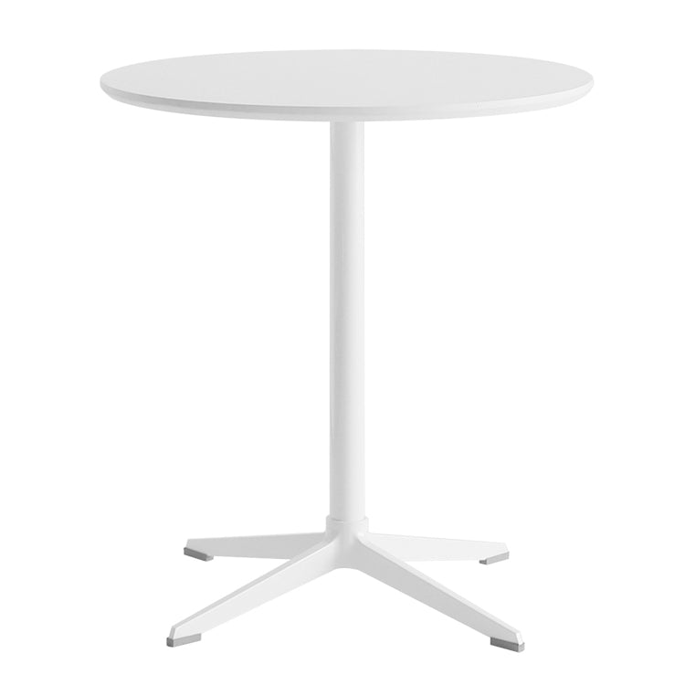 Contemporary Round Shape Dining Table Standard Kitchen Dining Table with Pedestal Base Clearhalo ' dining_table' 'Dining Tables & Seating' 'Dining Tables' 'Furniture' 'furniture_dining_table' 'Kitchen & Dining Furniture' 'kitchen&dining_furn' 'kitchen' 'kitchen_dining_table' 4051082