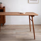 Rectangle Dining Site Table Simplicity Style Solid Wood Dining Room Collection with 4-foot Clearhalo ' dining_table' 'Dining Tables & Seating' 'Dining Tables' 'furn' 'furn_dining_table' 'Furniture' 'furniture_dining_table' 'Kitchen & Dining Furniture' 'kitchen&dining_furn' 'kitchen' 'kitchen_dining_table' 4051151