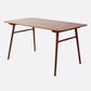 Rectangle Dining Site Table Simplicity Style Solid Wood Dining Room Collection with 4-foot Clearhalo ' dining_table' 'Dining Tables & Seating' 'Dining Tables' 'furn' 'furn_dining_table' 'Furniture' 'furniture_dining_table' 'Kitchen & Dining Furniture' 'kitchen&dining_furn' 'kitchen' 'kitchen_dining_table' 4051158