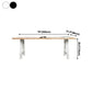 Rectangle 4 Legs Luxury Table Wood Color Fixed Table with Pinewood Solid Wood Clearhalo ' dining_table' 'Dining Tables & Seating' 'Dining Tables' 'furn' 'furn_dining_table' 'Furniture' 'furniture_dining_table' 'Kitchen & Dining Furniture' 'kitchen&dining_furn' 'kitchen' 'kitchen_dining_table' 4051210