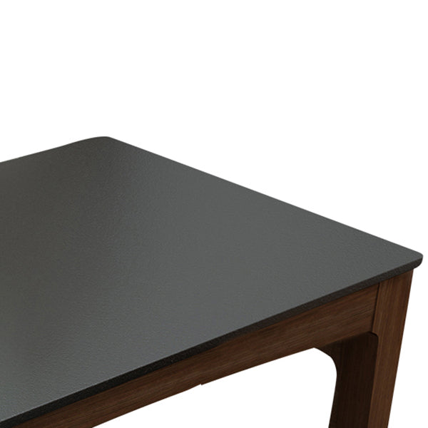 Mid-Century Sintered Stone Table Ash Wood 4 Legs Base Rectangle Table for Home Clearhalo ' dining_table' 'Dining Tables & Seating' 'Dining Tables' 'furn' 'furn_dining_table' 'Furniture' 'furniture_dining_table' 'Kitchen & Dining Furniture' 'kitchen&dining_furn' 'kitchen' 'kitchen_dining_table' 4051262
