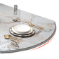 Round Traditional Luxury Dining Room Table Sintered Stone Table with Pedestal Base Clearhalo ' dining_table' 'Dining Tables & Seating' 'Dining Tables' 'furn' 'furn_dining_table' 'Furniture' 'furniture_dining_table' 'Kitchen & Dining Furniture' 'kitchen&dining_furn' 'kitchen' 'kitchen_dining_table' 4051310