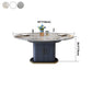 Round Traditional Luxury Dining Room Table Sintered Stone Table with Pedestal Base Clearhalo ' dining_table' 'Dining Tables & Seating' 'Dining Tables' 'furn' 'furn_dining_table' 'Furniture' 'furniture_dining_table' 'Kitchen & Dining Furniture' 'kitchen&dining_furn' 'kitchen' 'kitchen_dining_table' 4051313