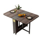 Mid-Century Modern Dining Table Pedestal Dining Room Table for Home Kitchen Dinner Brown 47.2"L x 31.5"W x 29.5"H Without Chairs Clearhalo ' dining_table' 'Dining Tables & Seating' 'Dining Tables' 'furn' 'furn_dining_table' 'Furniture' 'furniture_dining_table' 'Kitchen & Dining Furniture' 'kitchen&dining_furn' 'kitchen' 'kitchen_dining_table' 4051354