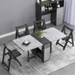 Mid-Century Modern Dining Table Pedestal Dining Room Table for Home Kitchen Dinner Clearhalo ' dining_table' 'Dining Tables & Seating' 'Dining Tables' 'furn' 'furn_dining_table' 'Furniture' 'furniture_dining_table' 'Kitchen & Dining Furniture' 'kitchen&dining_furn' 'kitchen' 'kitchen_dining_table' 4051360