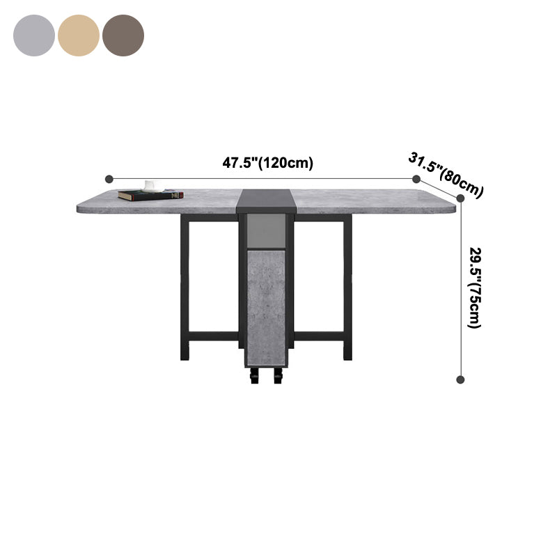 Mid-Century Modern Dining Table Pedestal Dining Room Table for Home Kitchen Dinner Clearhalo ' dining_table' 'Dining Tables & Seating' 'Dining Tables' 'furn' 'furn_dining_table' 'Furniture' 'furniture_dining_table' 'Kitchen & Dining Furniture' 'kitchen&dining_furn' 'kitchen' 'kitchen_dining_table' 4051361