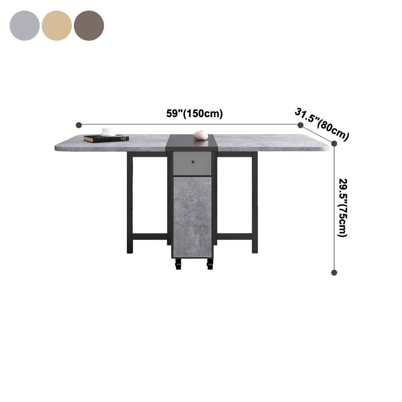 Mid-Century Modern Dining Table Pedestal Dining Room Table for Home Kitchen Dinner Clearhalo ' dining_table' 'Dining Tables & Seating' 'Dining Tables' 'furn' 'furn_dining_table' 'Furniture' 'furniture_dining_table' 'Kitchen & Dining Furniture' 'kitchen&dining_furn' 'kitchen' 'kitchen_dining_table' 4051362