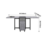 Mid-Century Modern Dining Table Pedestal Dining Room Table for Home Kitchen Dinner Clearhalo ' dining_table' 'Dining Tables & Seating' 'Dining Tables' 'furn' 'furn_dining_table' 'Furniture' 'furniture_dining_table' 'Kitchen & Dining Furniture' 'kitchen&dining_furn' 'kitchen' 'kitchen_dining_table' 4051363