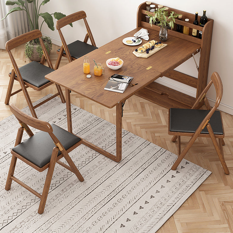 Mid-Century Rectangle Dining Site Table Solid Wood Dining Room Home Furniture Clearhalo ' dining_table' 'Dining Tables & Seating' 'Dining Tables' 'furn' 'furn_dining_table' 'Furniture' 'furniture_dining_table' 'Kitchen & Dining Furniture' 'kitchen&dining_furn' 'kitchen' 'kitchen_dining_table' 4051372