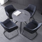 Modern Style Round Dinner Table Sintered Stone Table with Metal Base for Home Use Clearhalo ' dining_table' 'Dining Tables & Seating' 'Dining Tables' 'furn' 'furn_dining_table' 'Furniture' 'furniture_dining_table' 'Kitchen & Dining Furniture' 'kitchen&dining_furn' 'kitchen' 'kitchen_dining_table' 4051411