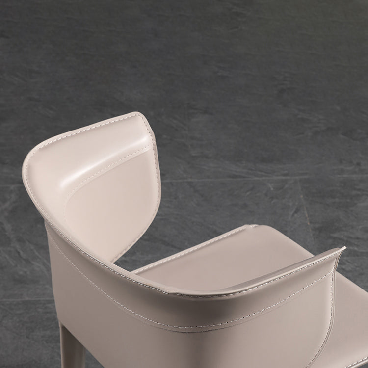 Designer Style Dining Arm Chair Matte Finish Wingback Single Dining Chair Clearhalo ' kitchen&dining_furn' 'Dining Chairs' 'Dining Tables & Seating' 'dining_chair' 'furn' 'furn_dining_chair' 'Furniture' 'furniture_dining_chair' 'Kitchen & Dining Furniture' 'kitchen' 4054866