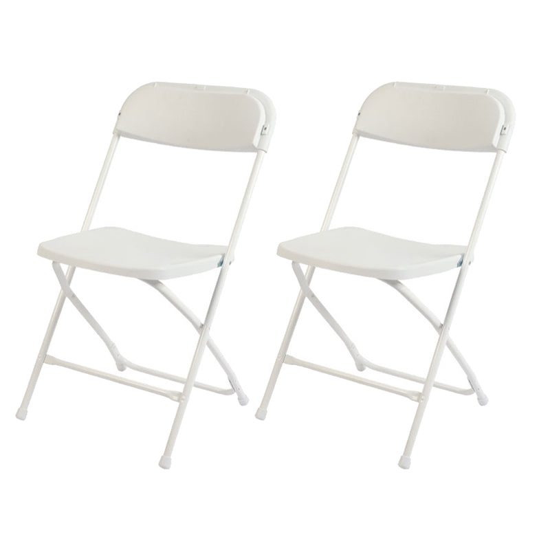 Metal Modern Indoor-Outdoor Chair Home Side Chair Open Back Armless Dining Side Chair White 2 Piece Set Clearhalo ' kitchen&dining_furn' 'Dining Chairs' 'Dining Tables & Seating' 'dining_chair' 'furn' 'furn_dining_chair' 'Furniture' 'furniture_dining_chair' 'Kitchen & Dining Furniture' 'kitchen' 4054902