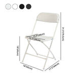 Metal Modern Indoor-Outdoor Chair Home Side Chair Open Back Armless Dining Side Chair Clearhalo ' kitchen&dining_furn' 'Dining Chairs' 'Dining Tables & Seating' 'dining_chair' 'furn' 'furn_dining_chair' 'Furniture' 'furniture_dining_chair' 'Kitchen & Dining Furniture' 'kitchen' 4054913