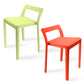 Modern Style Plastic Chair Set Dining Room Kitchen Open Back Side Chairs Clearhalo ' kitchen&dining_furn' 'Dining Chairs' 'Dining Tables & Seating' 'dining_chair' 'furn' 'furn_dining_chair' 'Furniture' 'furniture_dining_chair' 'Kitchen & Dining Furniture' 'kitchen' 4054993