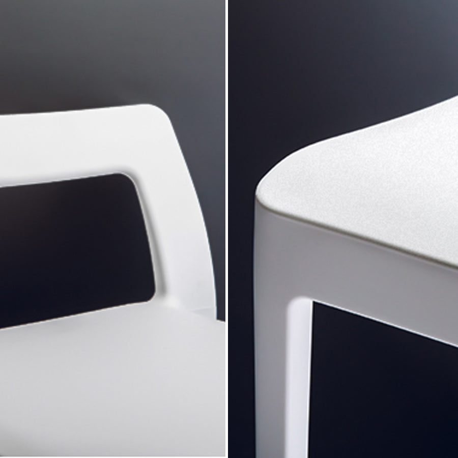 Modern Style Plastic Chair Set Dining Room Kitchen Open Back Side Chairs Clearhalo ' kitchen&dining_furn' 'Dining Chairs' 'Dining Tables & Seating' 'dining_chair' 'furn' 'furn_dining_chair' 'Furniture' 'furniture_dining_chair' 'Kitchen & Dining Furniture' 'kitchen' 4054994