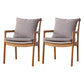 Traditional Style Solid Wood Chairs Kitchen Dining Slat Back Arm Chair Grey 2 Piece Set Clearhalo ' kitchen&dining_furn' 'Dining Chairs' 'Dining Tables & Seating' 'dining_chair' 'furn' 'furn_dining_chair' 'Furniture' 'furniture_dining_chair' 'Kitchen & Dining Furniture' 'kitchen' 4055010
