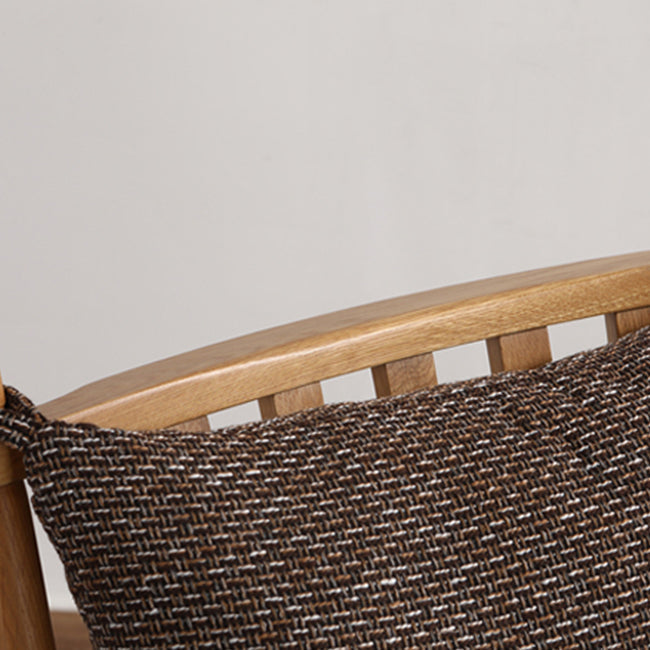 Traditional Style Solid Wood Chairs Kitchen Dining Slat Back Arm Chair Clearhalo ' kitchen&dining_furn' 'Dining Chairs' 'Dining Tables & Seating' 'dining_chair' 'furn' 'furn_dining_chair' 'Furniture' 'furniture_dining_chair' 'Kitchen & Dining Furniture' 'kitchen' 4055019