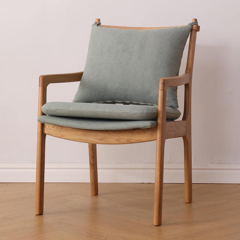 Traditional Style Solid Wood Chairs Kitchen Dining Slat Back Arm Chair Green 1 Piece Clearhalo ' kitchen&dining_furn' 'Dining Chairs' 'Dining Tables & Seating' 'dining_chair' 'furn' 'furn_dining_chair' 'Furniture' 'furniture_dining_chair' 'Kitchen & Dining Furniture' 'kitchen' 4055020