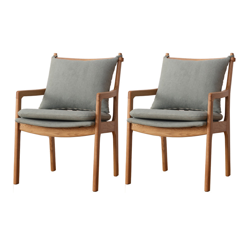 Traditional Style Solid Wood Chairs Kitchen Dining Slat Back Arm Chair Green 2 Piece Set Clearhalo ' kitchen&dining_furn' 'Dining Chairs' 'Dining Tables & Seating' 'dining_chair' 'furn' 'furn_dining_chair' 'Furniture' 'furniture_dining_chair' 'Kitchen & Dining Furniture' 'kitchen' 4055021