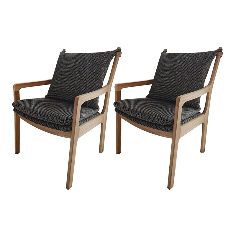 Traditional Style Solid Wood Chairs Kitchen Dining Slat Back Arm Chair Flaxen 2 Piece Set Clearhalo ' kitchen&dining_furn' 'Dining Chairs' 'Dining Tables & Seating' 'dining_chair' 'furn' 'furn_dining_chair' 'Furniture' 'furniture_dining_chair' 'Kitchen & Dining Furniture' 'kitchen' 4055045