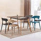 Scandinavian Plastic Armless Dining Chairs Stackable Dining Side Chair Clearhalo ' kitchen&dining_furn' 'Dining Chairs' 'Dining Tables & Seating' 'dining_chair' 'furn' 'furn_dining_chair' 'Furniture' 'furniture_dining_chair' 'Kitchen & Dining Furniture' 'kitchen' 4055050