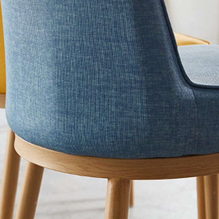 Contemporary Style Metal Dining Chairs Dining Arm Side Chair for Kitchen Clearhalo ' kitchen&dining_furn' 'Dining Chairs' 'Dining Tables & Seating' 'dining_chair' 'furn' 'furn_dining_chair' 'Furniture' 'furniture_dining_chair' 'Kitchen & Dining Furniture' 'kitchen' 4055101