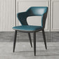 Modern Style Metal Dining Chairs Dining Open Back Arm Side Chair for Kitchen Blue 1 Piece Clearhalo ' kitchen&dining_furn' 'Dining Chairs' 'Dining Tables & Seating' 'dining_chair' 'furn' 'furn_dining_chair' 'Furniture' 'furniture_dining_chair' 'Kitchen & Dining Furniture' 'kitchen' 4055256