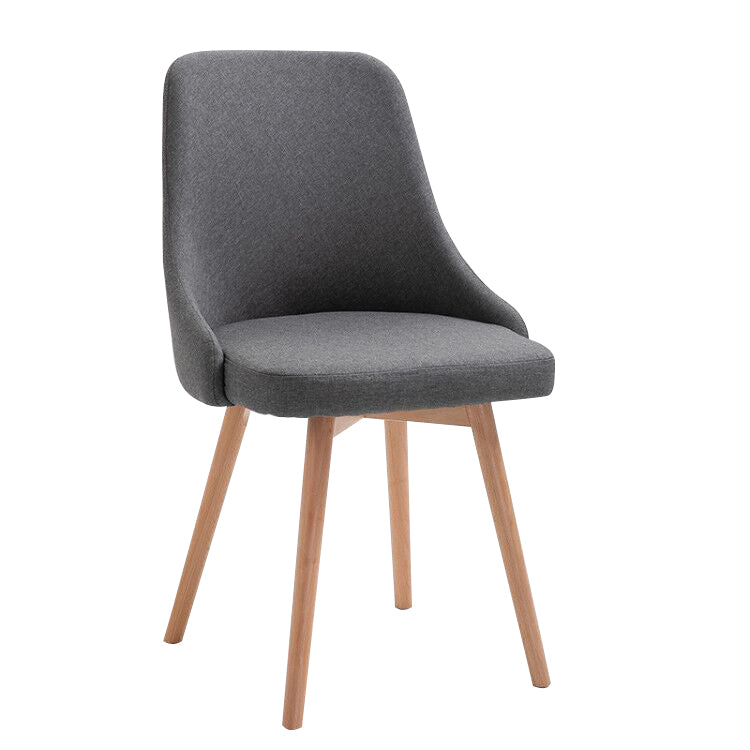 Upholstered Scandinavian Home Side Chair Matte Finish Parsons Dining Chair Clearhalo ' kitchen&dining_furn' 'Dining Chairs' 'Dining Tables & Seating' 'dining_chair' 'furn' 'furn_dining_chair' 'Furniture' 'furniture_dining_chair' 'Kitchen & Dining Furniture' 'kitchen' 4055334
