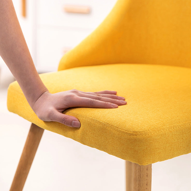 Upholstered Scandinavian Home Side Chair Matte Finish Parsons Dining Chair Clearhalo ' kitchen&dining_furn' 'Dining Chairs' 'Dining Tables & Seating' 'dining_chair' 'furn' 'furn_dining_chair' 'Furniture' 'furniture_dining_chair' 'Kitchen & Dining Furniture' 'kitchen' 4055337